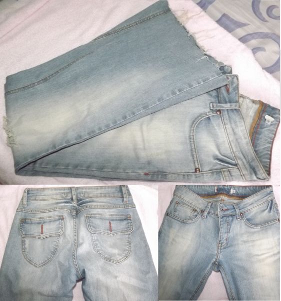 Calça Jeans Lavagem clara